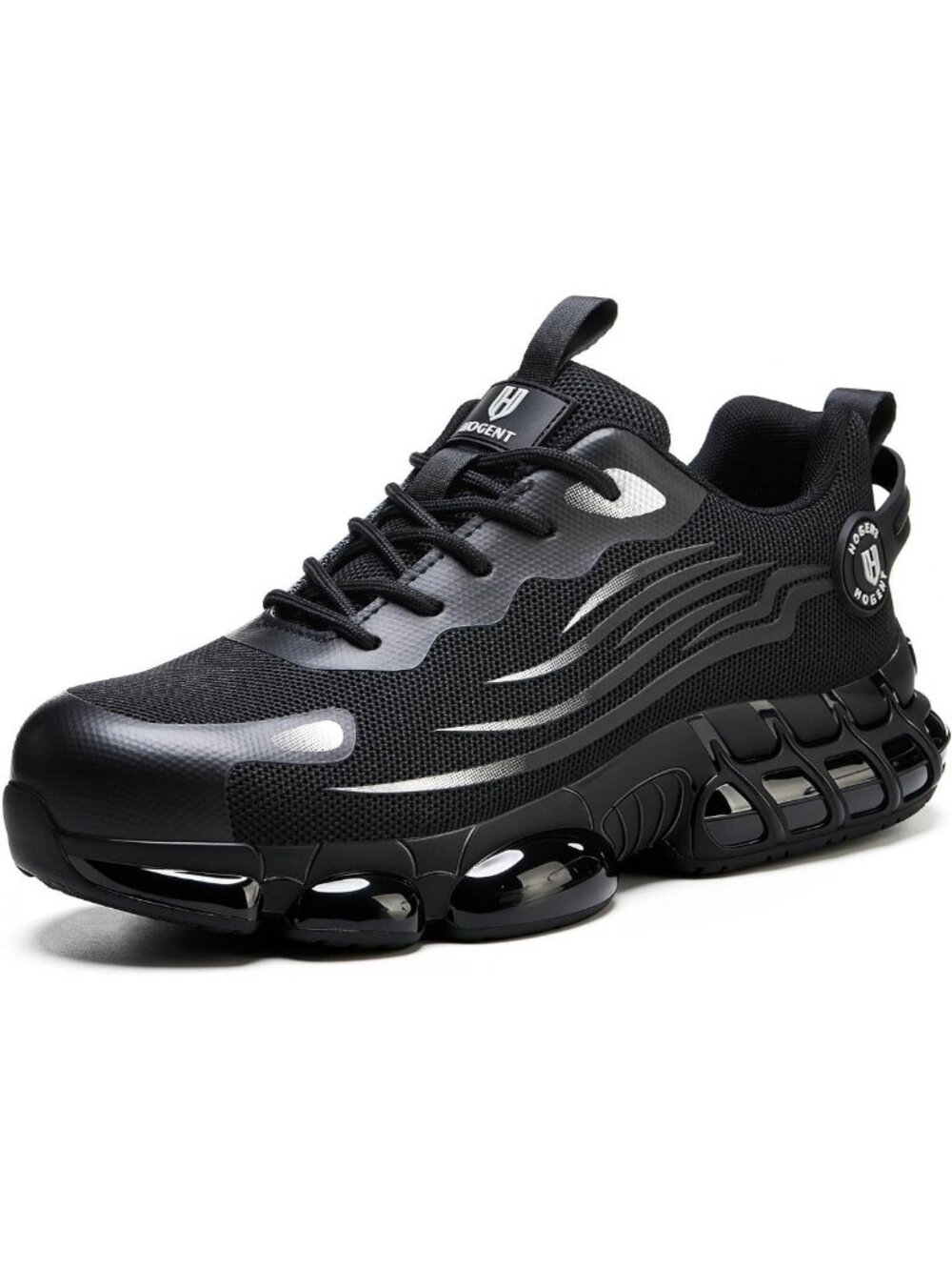 Cushioned Steel Toe Work Sneakers for Men | Durable Safety Shoes, Comfort Fit